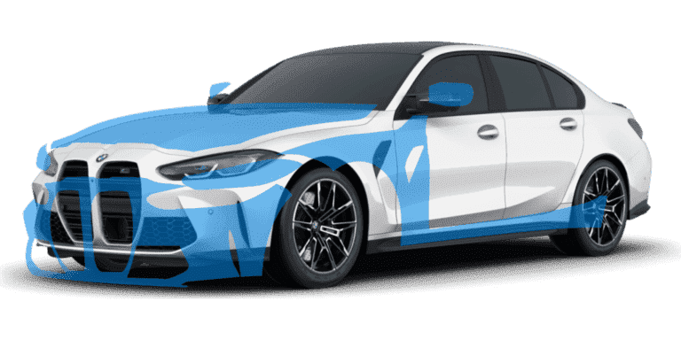 BMW with ceramic window tint